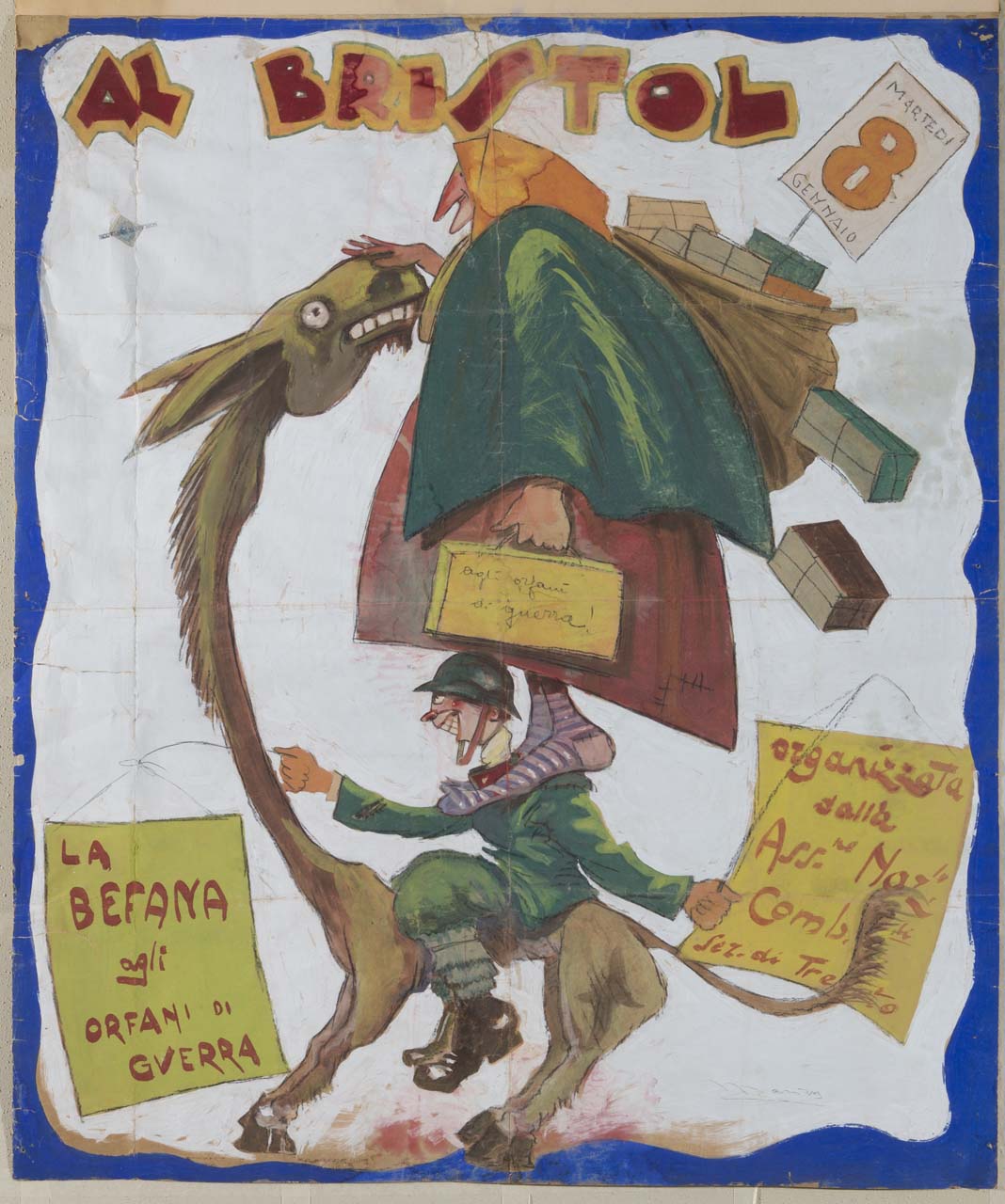La Befana agli orfani di guerra